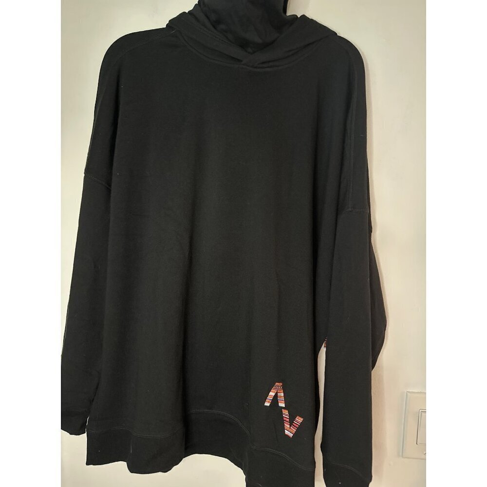 Rafi Nova Women’s Sweater M Black NWT Hoodie High Neck Pullover Knit Cozy